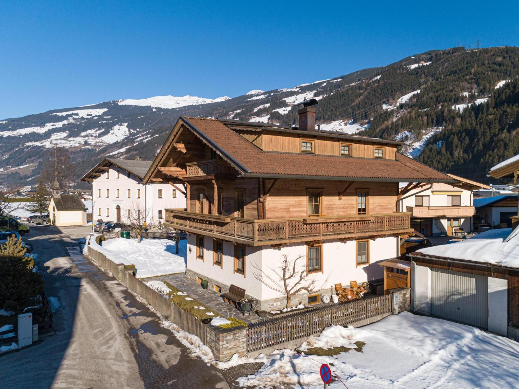 Ferienwohnung Haus Stock Zell am Ziller Exterior foto